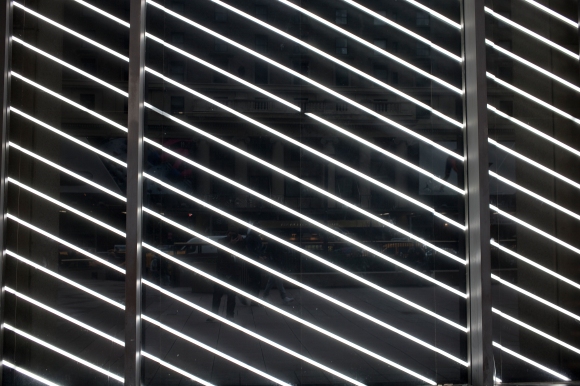 Window out side of MSG in New York City. Joseph Amandola III ©2015